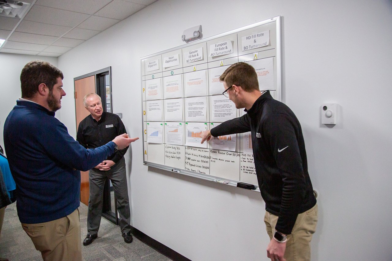 Associés de bureau des pièces