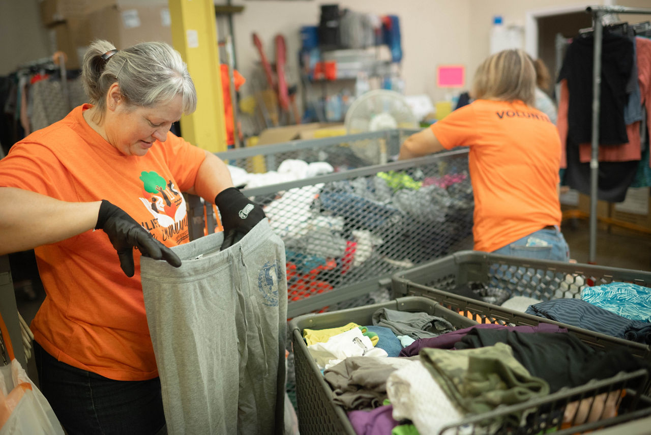 2 tmh employees volunteer at san souci for lift the community day